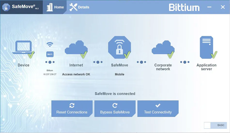 Bittium SafeMove UI