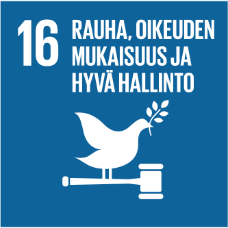 YK 16 Rauha, oikeudenmukaisuus ja hyvä hallinto